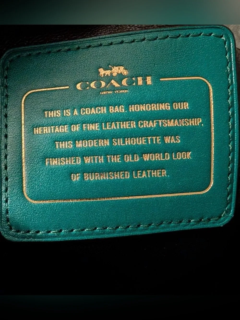 Coach Green Nomad Mae Hobo Bag